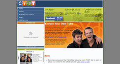 Desktop Screenshot of chooseyourowntube.com